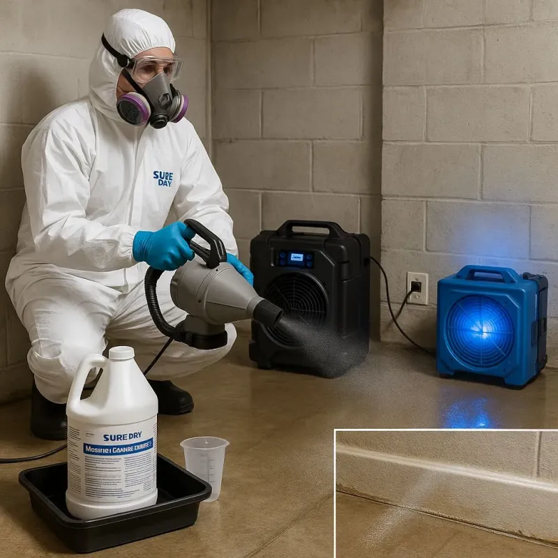 Sanitization and Odor Removal process in Stockbridge, GA