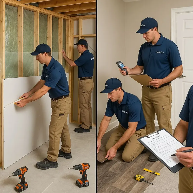 Repairs and Reconstruction process in Stockbridge, GA