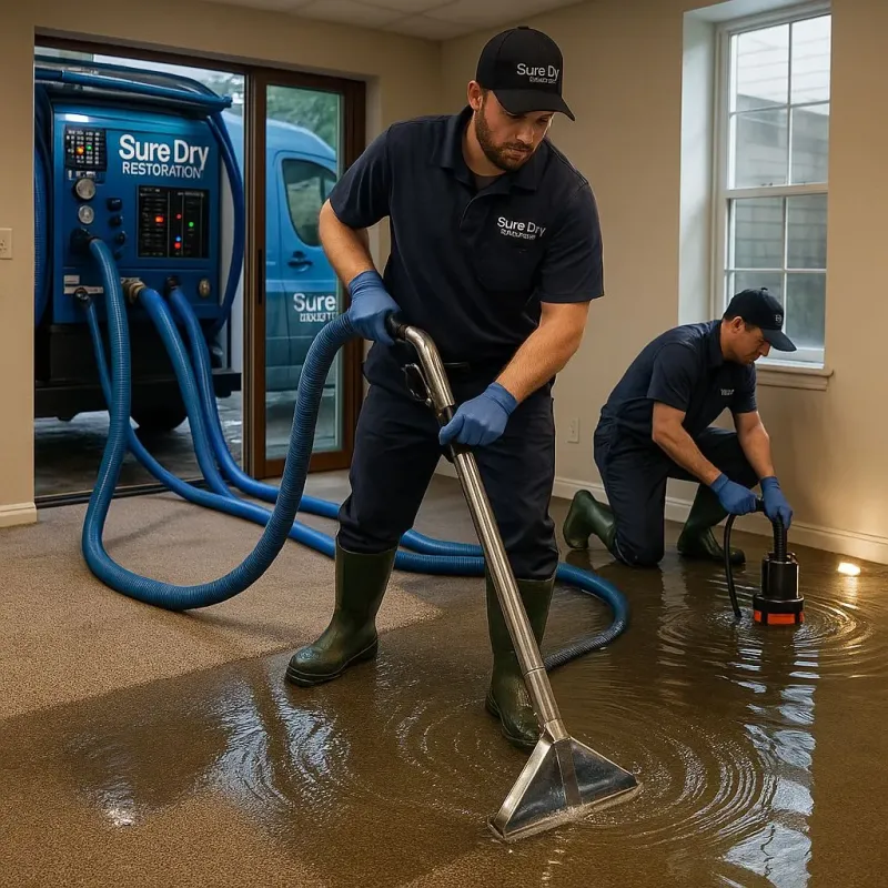 Water Extraction and Removal process in Stockbridge, GA